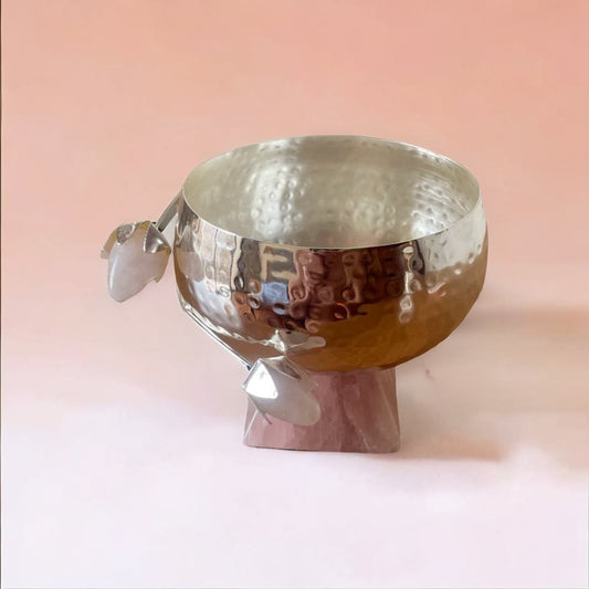 Pebble Bowl With Pyramid (Set of 2)