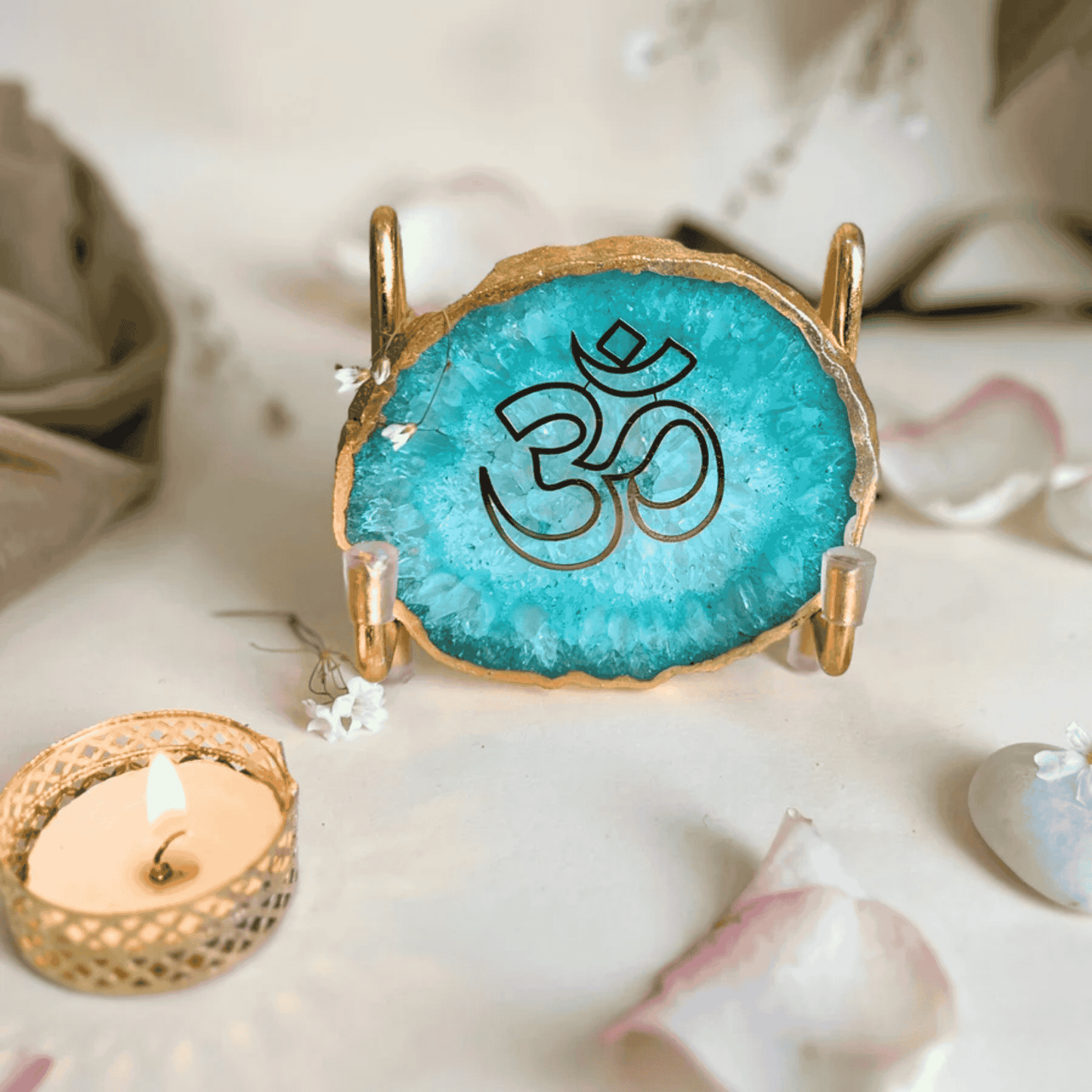 OM on Agate - Blue