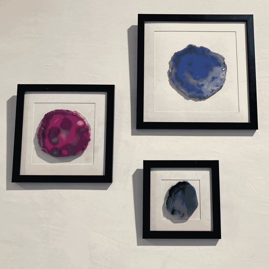 Agate Wall Frame - Multicolor (Set of 3)