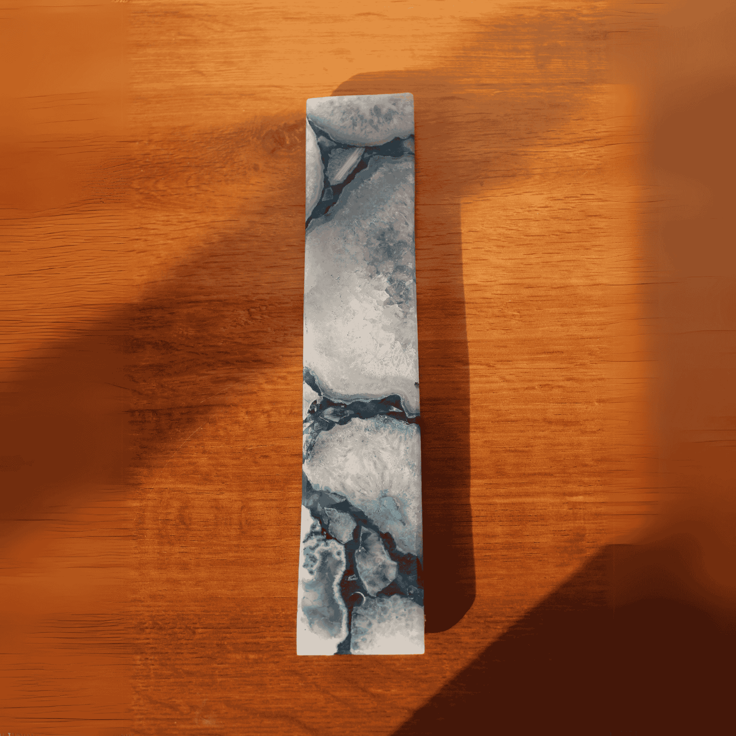 Agate Agarbatti Stand - Blue